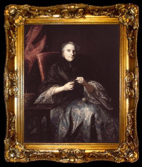 framed  Sir Joshua Reynolds Anne,Second Countess of Albemarle, ta009-2